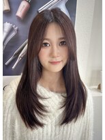 ブランシェ 春日井市民病院前店(BRANCHE)&nbsp;顔まわりレイヤー×ラベンダーグレージュ