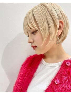 ミエル ヘア 新宿(miel hair) ホワイトミルクティー