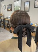 【WAVY hair set】サイドねじりフルアップ
