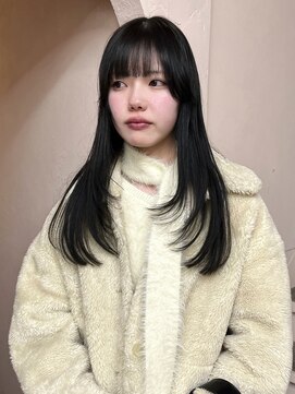 イル(iru) 顔まわりレイヤー オリーブカラー