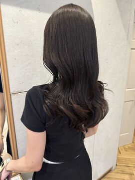 ロンドプランタン 恵比寿(Lond Printemps) イメチェン外ハネボブ美髪ワイドバングレイヤー縮毛矯正/恵比寿