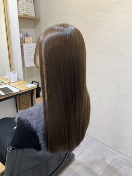 クク(coucou) 髪質改善カラー×透明感ブラウンベージュ