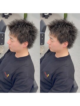 ブライト(BRIGHT) スパイキーショートスパイキーパーマ