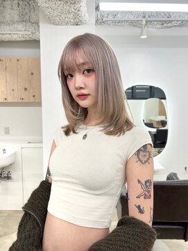 アメリ 新宿(Ameri) Ameri【新宿】ハイトーン×顔まわりレイヤー