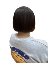 クオリス 上板橋店(QUALIS) 大人可愛い20代30代ショート前下がりきりっぱなし刈り上げボブ