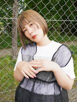 ユイマァル 連島店(YUIMARL) 裾カラー×ミニボブ