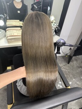 ロズクリア(Roz clear) ブリーチ１回！オリーブベージュ