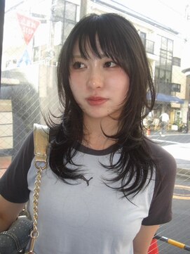 カート バイ デコ(Kurt by DECO) 【kanami】黒髪で差をつけるシャギーレイヤー