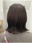 レイヤー巻き髪