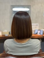 スローネ(THRONE)&nbsp;縮毛矯正で艶髪／20代30代40代／新宿／髪質改善