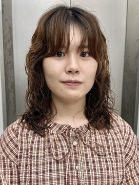 ビューナゴヤ 名駅(VIEW NAGOYA) 前髪カタログ/イメチェンスタイル/ウェーブパーマ/こなれミディ