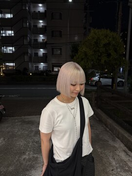 タイドヘア 茨木店(TIDE HAIR) ホワイトベージュ