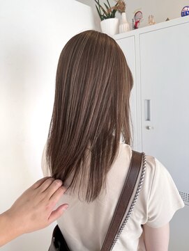 トト 船橋店(toto.) ☆ハイライトカラーくびれヘア奥行きショートレイヤーボブ[船橋]