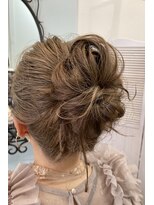 遊イング(遊ing)&nbsp;ゆるふわ　アバウトお団子ヘアー