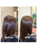 アウラ(aura)&nbsp;カット＋ハーバルカラー＋艶髪トリートメント