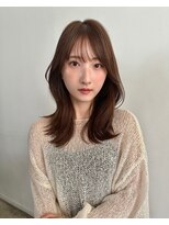 シアアオヤマ 表参道青山(SHEA aoyama)&nbsp;外ハネレイヤー/ブラウンカラー