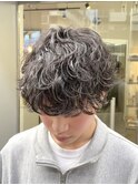 強さ７０%の王道の波巻きパーマ　【下北沢/メンズパーマ】