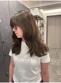 ＊ミディアムレイヤーカット顔周りレイヤー透明感20代30代40代