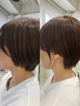 メモリーズ 表参道(Memories) 絶壁解消・ひし形・丸み・大人ショートボブ20代30代40代