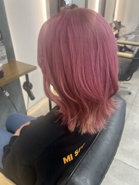 ギルド 清瀬店(GUILD) 透明感ピンクミディ