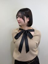 ディアローグ 自由が丘Luz店&nbsp;【畠野】ボブ　縮毛矯正