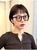 コンパクトショートカット丸みショートくびれショートボブ表参道