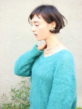 マル 成城 祖師ヶ谷大蔵(maL:u)の写真/束間・質感・ニュアンス　すべてがマッチして完成する可愛さをご提案します。こなれ感ある最旬スタイルへ。