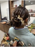 王道ふわっとシニヨン