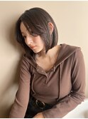 ハイトーンピンクベージュボブ