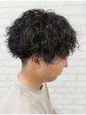 宇都宮メンズカットメンズパーマ波巻きスパイラルパーマツイスパ