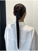 タイトアレンジ/ロングアレンジ/参列ヘア/表参道ヘアセット