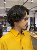 メンズパーマショート【20代30代40代/メンズパーマ/髪質改善】