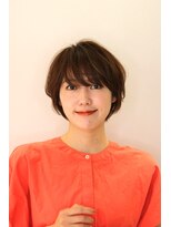 アンベリールフルー(EMBELLIR fleur)&nbsp;大人可愛い丸みショットカット30代40代50代