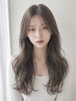 シエル 大名店(CIEL)&nbsp;透明感オリーブグレージュ×ロングウェーブ