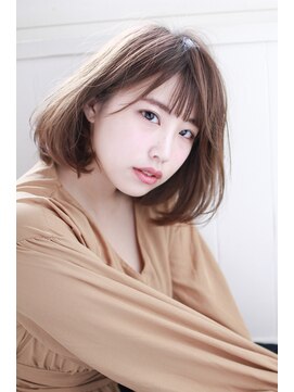 イロドリ ヘアーデザイン(IRODORI hair design) IRODORI　大人かわいいボブ　［西尾一寛］