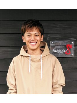 ナンバーエイト(number eight) 20代30代人気♪爽やかマスキュリンショート＿低めツーブロック