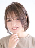 耳掛け大人ボブ