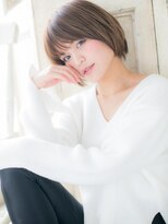 クオーレ ヘア アンジュ 水戸店(CUORE HAIR ange)&nbsp;*ange水戸*…大人かわいいくすみカラー♪小顔ナチュラルボブa