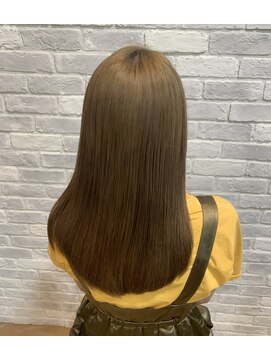 ヘアメイク アプト モカレーベル(HAIR MAKE apt mocalabel) ベージュカラー