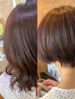 アークスヘアー&nbsp;大人かわいい☆小顔リップライン丸みショート