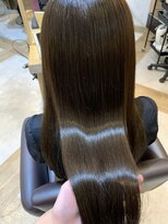 ジーナ 船橋(Zina)&nbsp;小顔セミウェットウェーブピンクベージュハイライトカラー