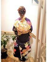 矢島美容室 荻窪店&nbsp;卒業式編みおろしヘア