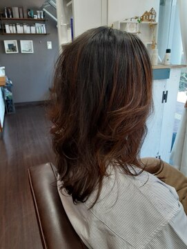 ヴィザヴィ 本蓮沼店(vis a vis) かきあげバングハイレイヤー