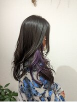 ウミト(Umito)&nbsp;イヤリングカラー パープルカラー