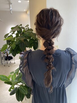 グランドール(Grandoll) お呼ばれヘア/編みおろし