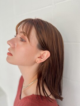 リトル 渋谷(little) 小顔シースルーバングくびれミディアム