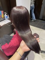 ゼスト フィーノ(ZEST fino) 【ZEST立川 橋本姫奈】髪質改善×ほんのりピンクブラウン