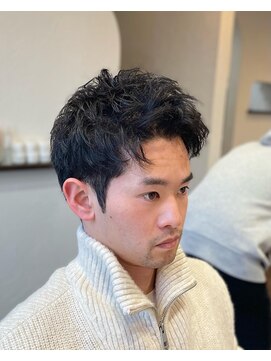 ヘア アンド フェイス リズム ニュアンスピンパーマ