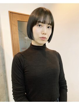 サクラ オモテサンドウ(SAKURA) ミニボブ ワイドバングボブ きりっぱなしボブ 表参道