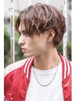 【ARTE表参道/青山】センターパート×アッシュ×メンズカット